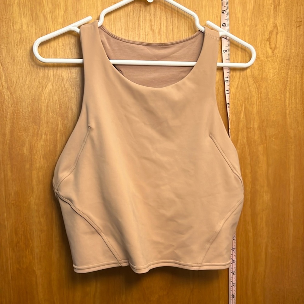 Lululemon long line tank bra.